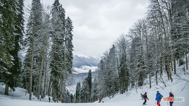 auf der Piste